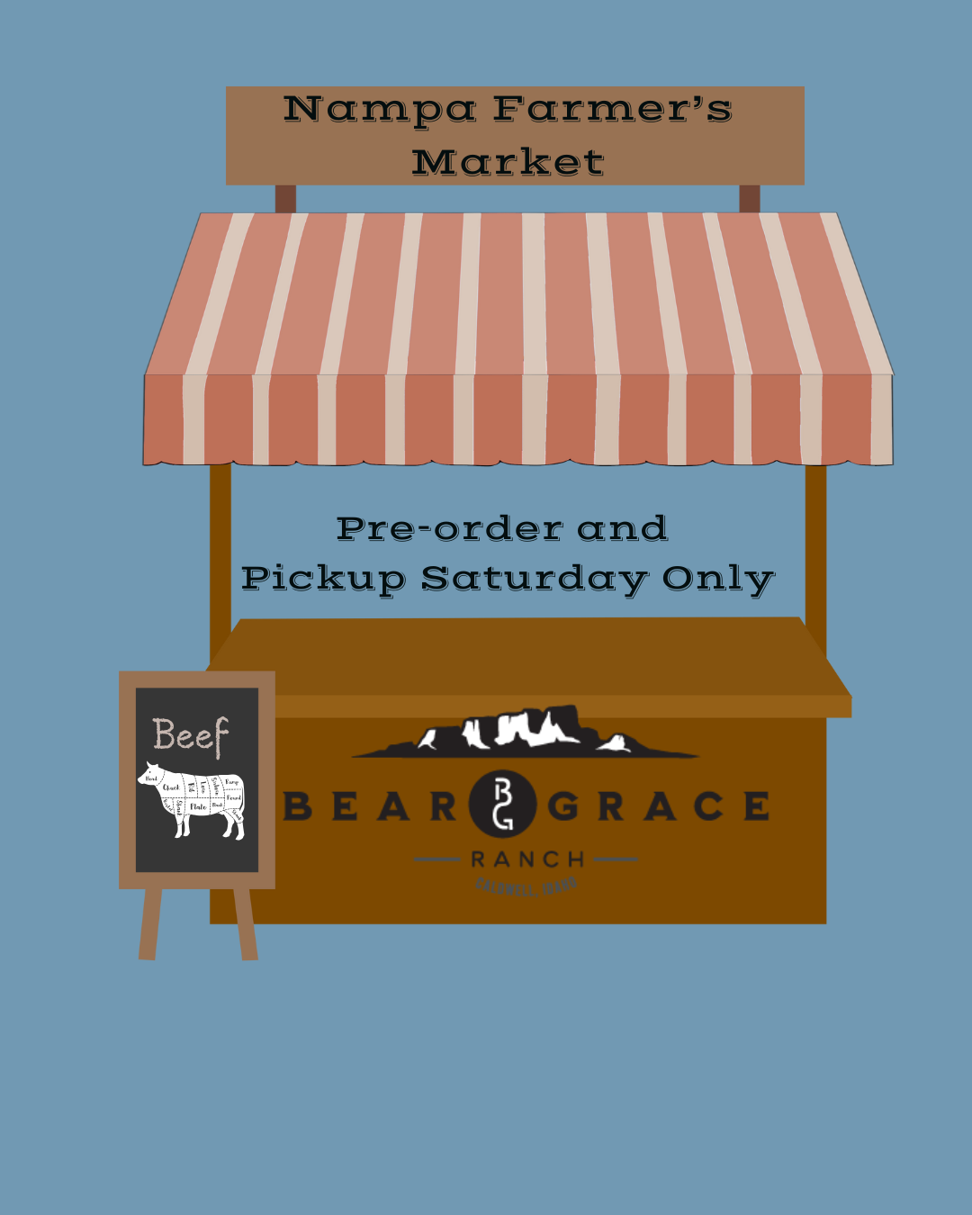 Nampa Farmer's Market - Preorder & Pickup Saturdays! 9-1pm